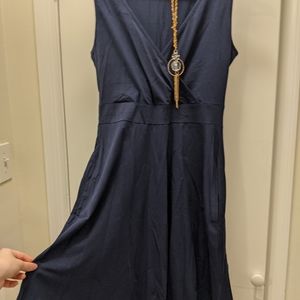 Navy blue sundress, never worn